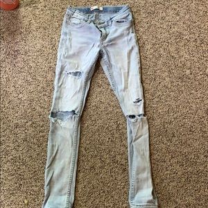 Levi’s ripped jeans slim